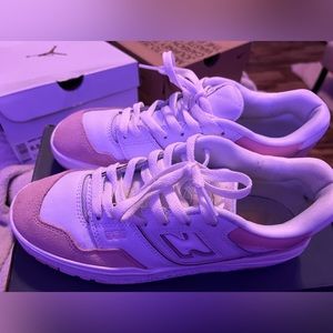 COPY - NEW BALANCE 550, LIGHT PINK, SIZE 6.5